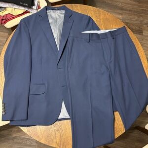 J. M. Haggar Blue Suit